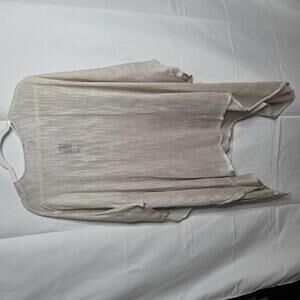 Melrose & Market  Elegant Sheer Kimono Cardigan with Pockets - OSFM